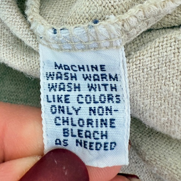 Polo Ralph Lauren Polo Shirt Mens XL Linen Blend Pony Tan - Picture 7 of 10